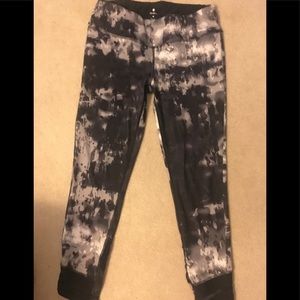 Marble color yoga pants